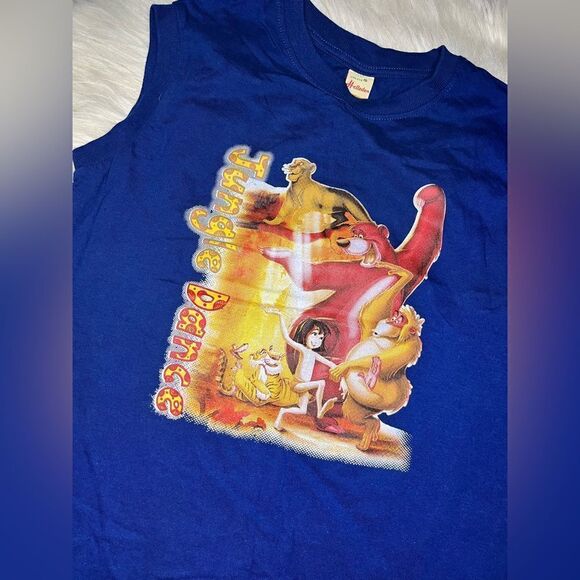 Hellodon “Jungle Dance” graphic sleeveless tee sz small - Picture 2 of 4